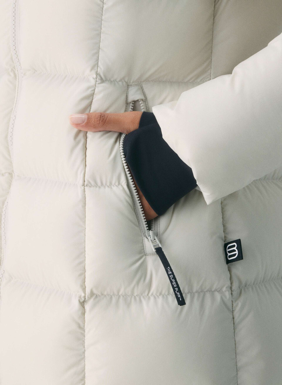 supersnug puff lång - climatte matte pearl
