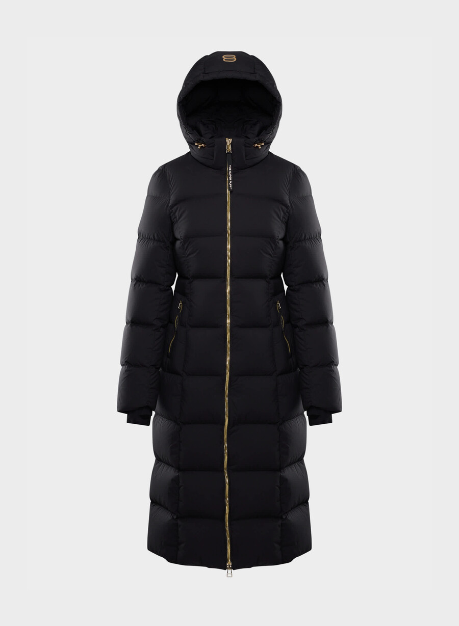 supersnug puff lång - climatte svartglÄnsande guld