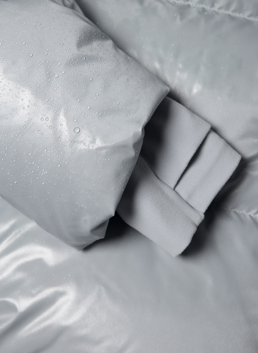 super après puff - högblank moon dust grey