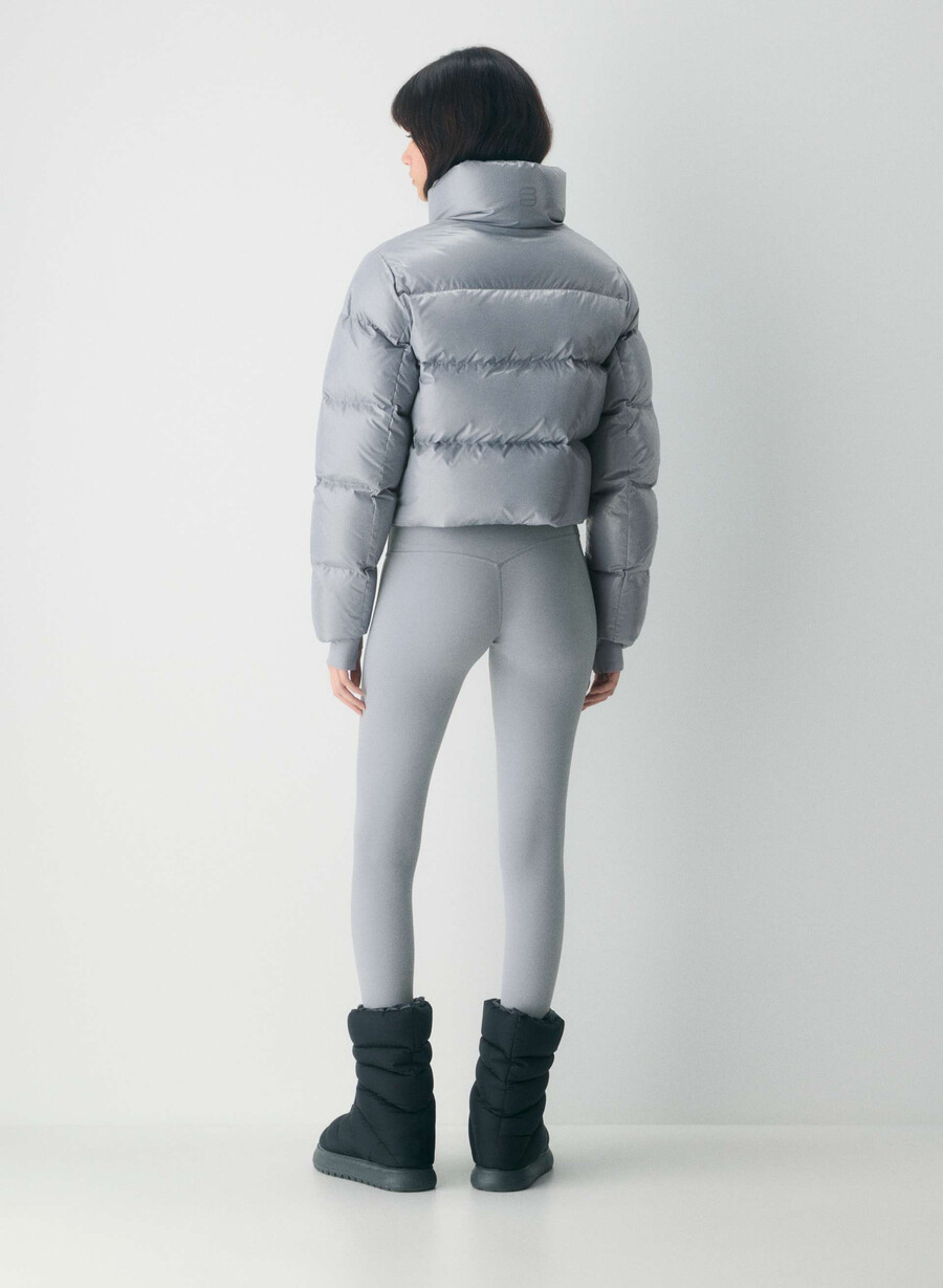 super après puff - högblank moon dust grey