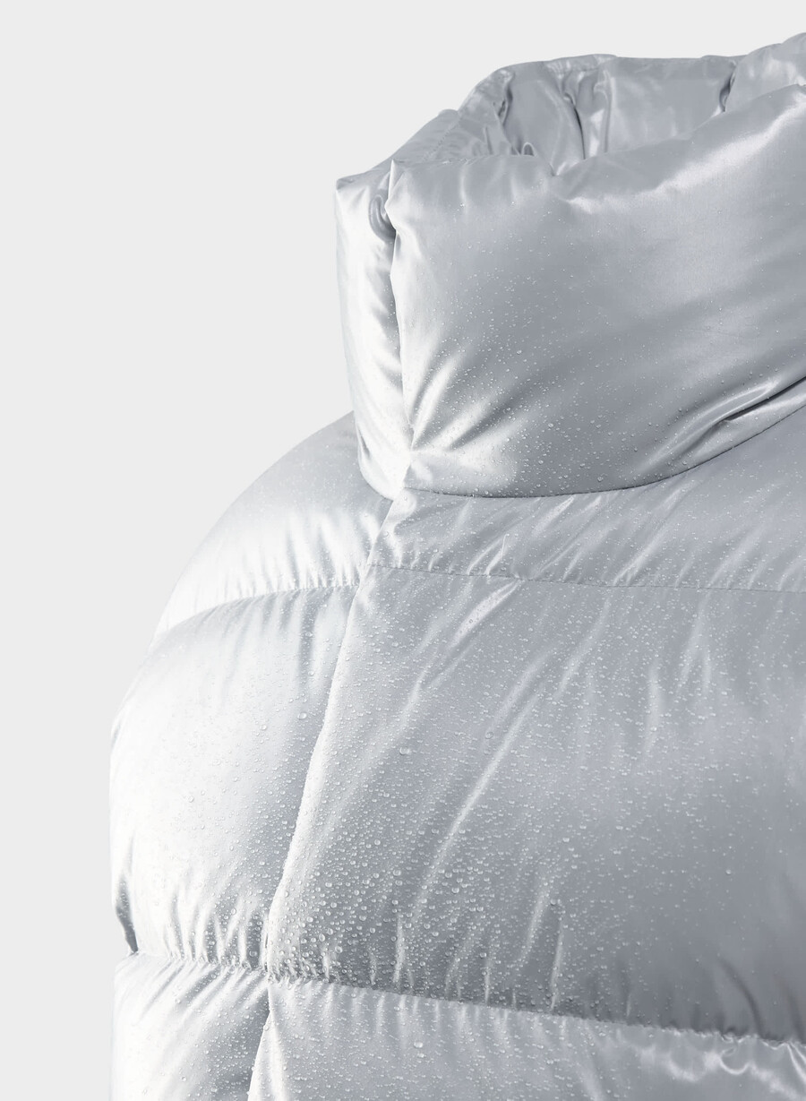 super après puff - högblank moon dust grey