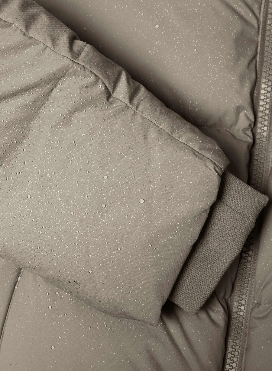 super resort puff - climatte modern taupe