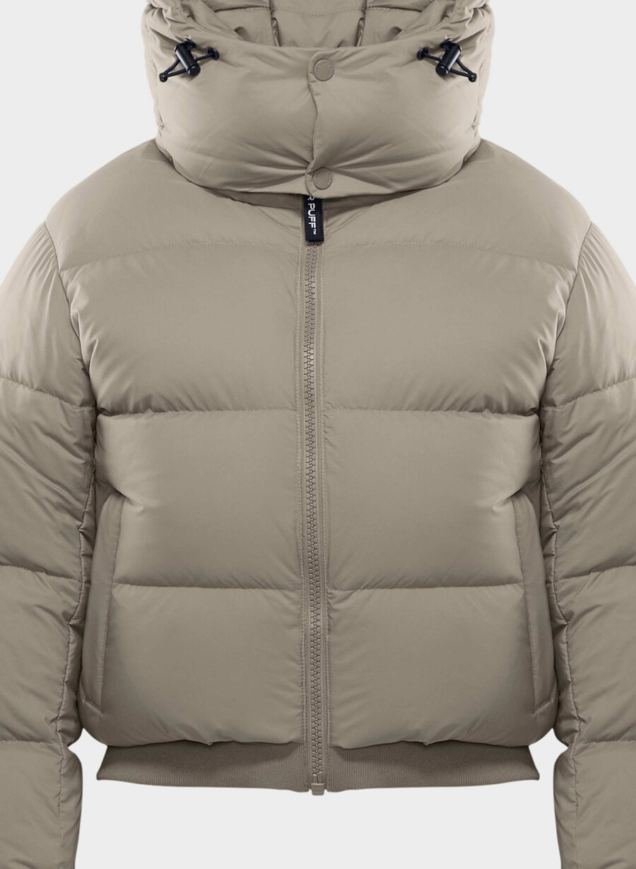 super resort puff - climatte modern taupe