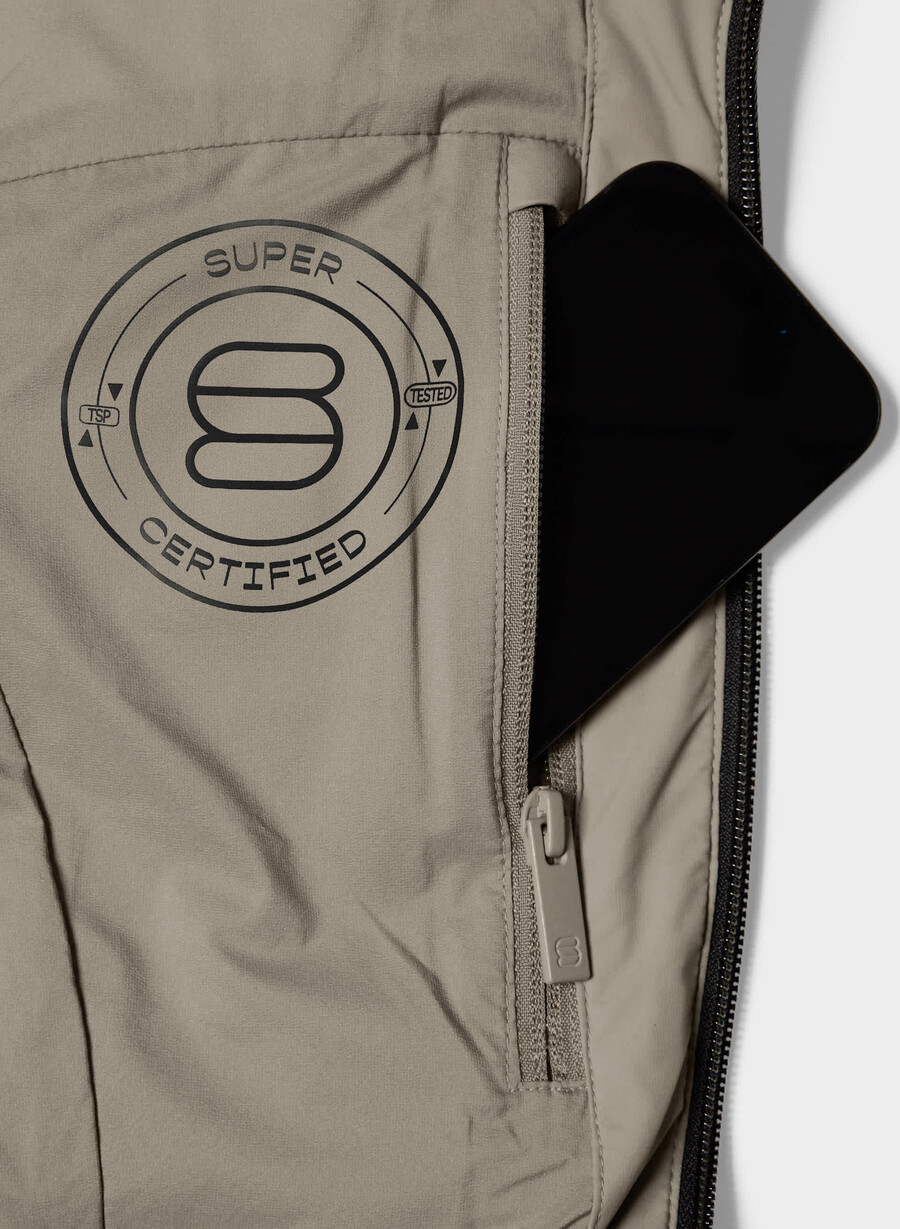 supersnug puff₂o - rainstop modern taupe