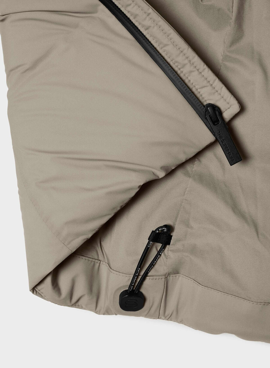 supersnug puff₂o - rainstop modern taupe