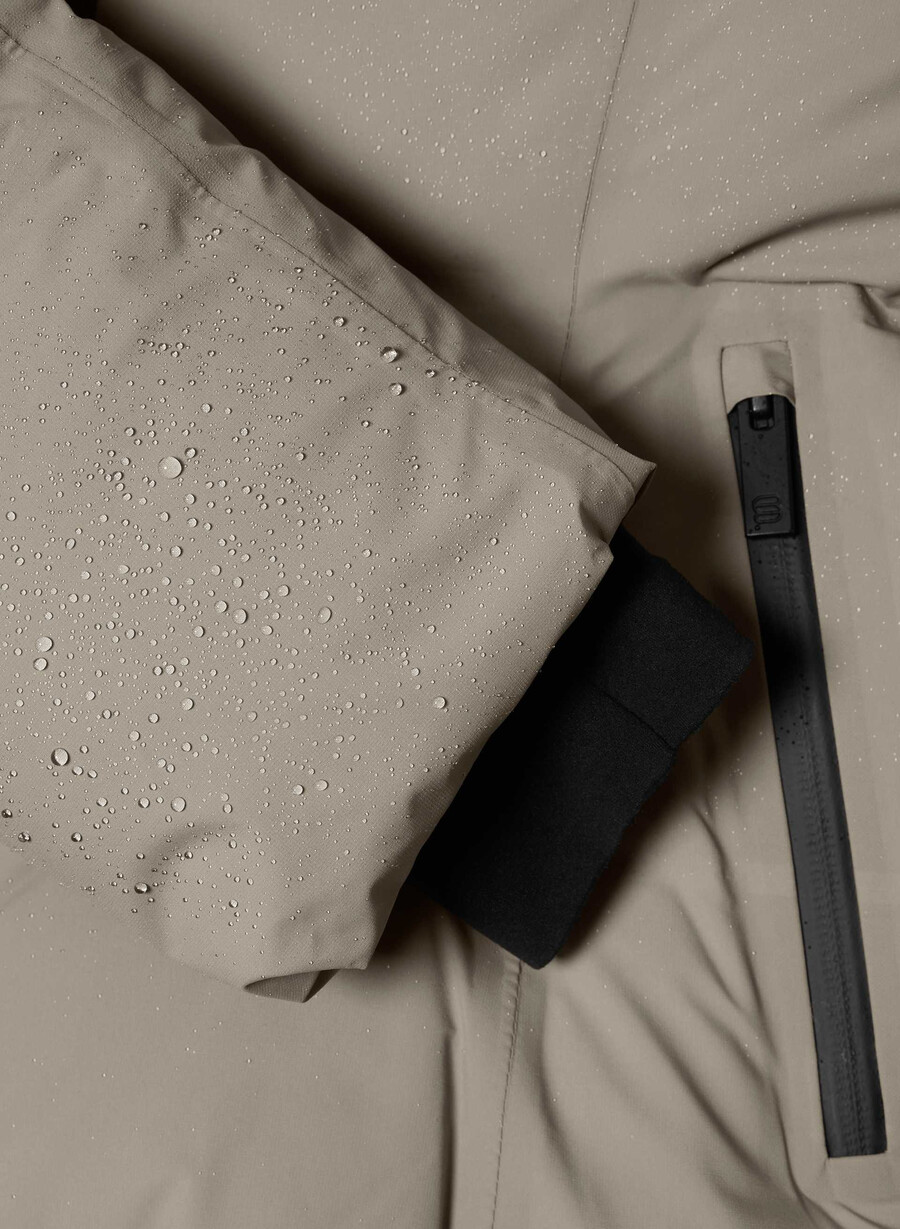 supersnug puff₂o - rainstop modern taupe