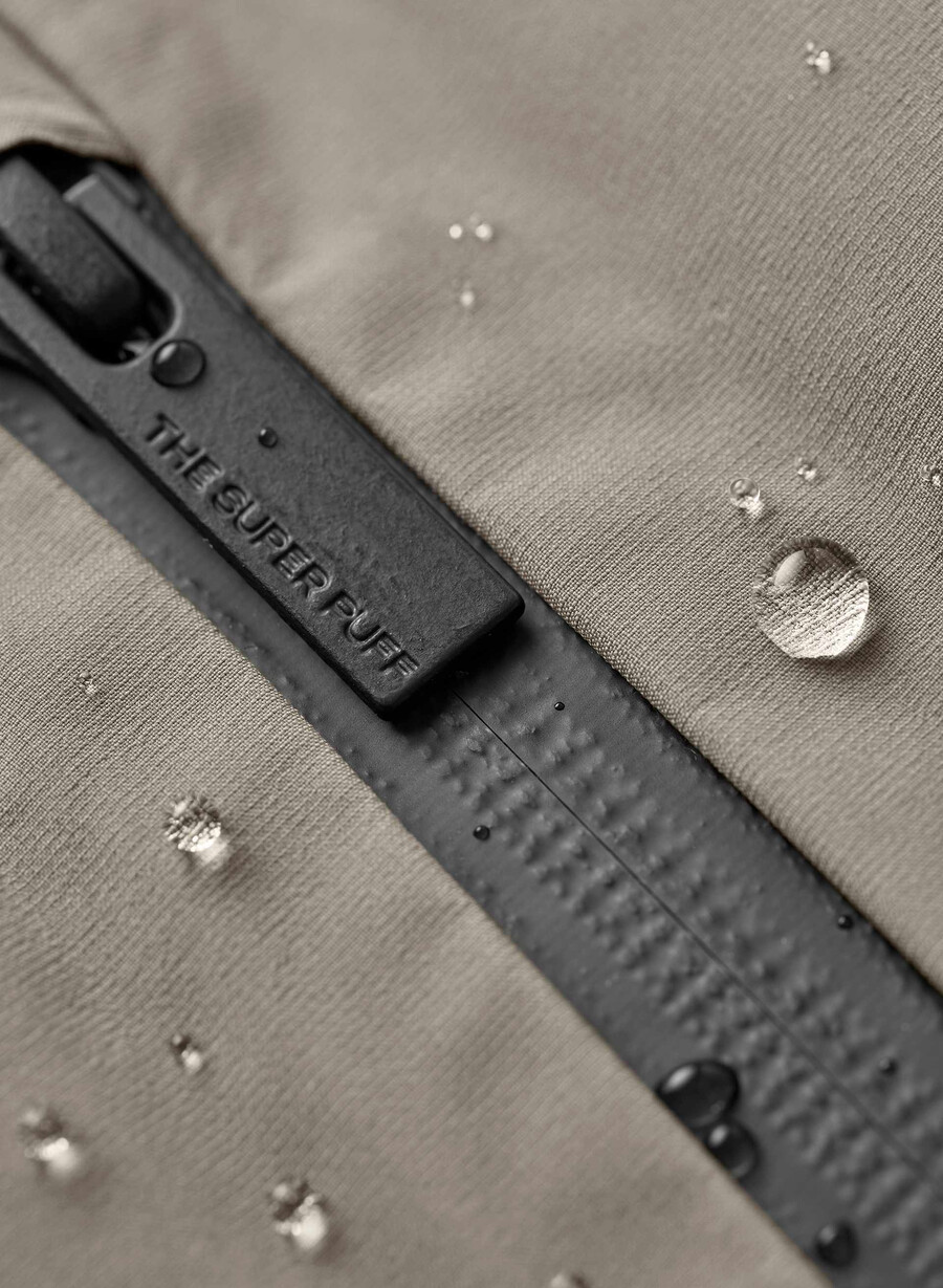 supersnug puff₂o - rainstop modern taupe