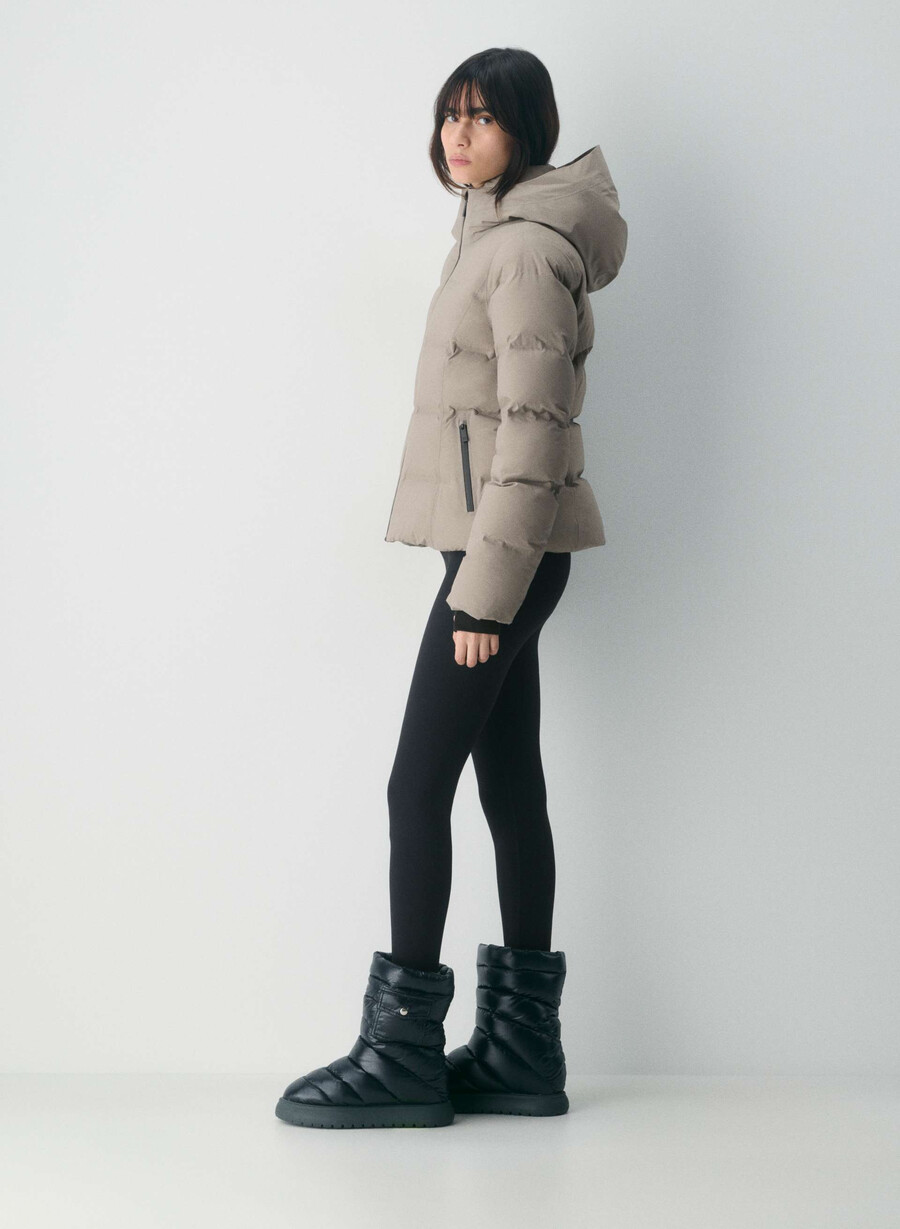 supersnug puff₂o - rainstop modern taupe
