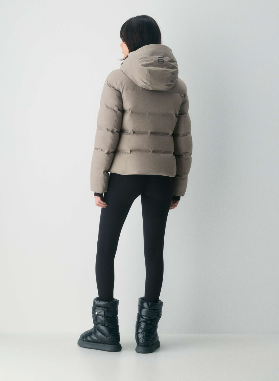 supersnug puff₂o - rainstop modern taupe