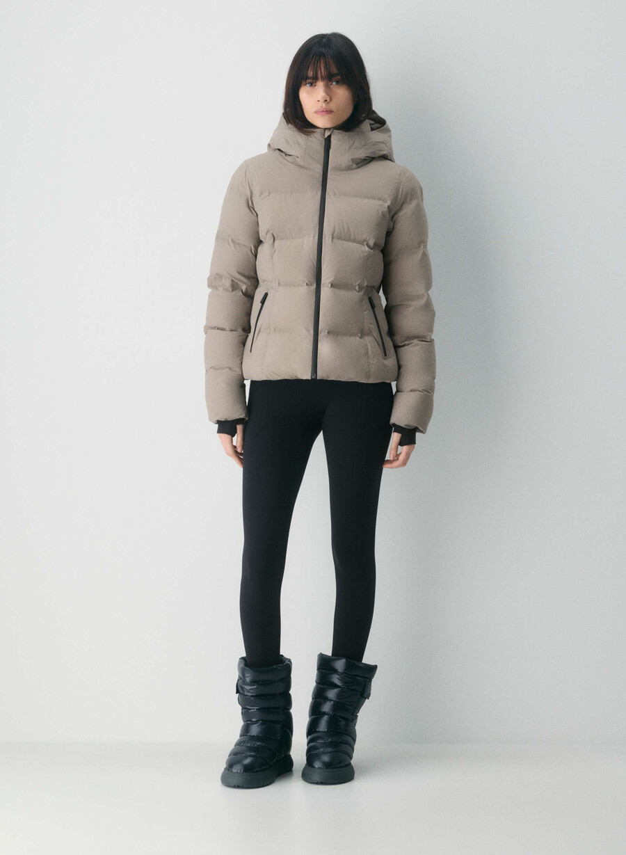 supersnug puff₂o - rainstop modern taupe