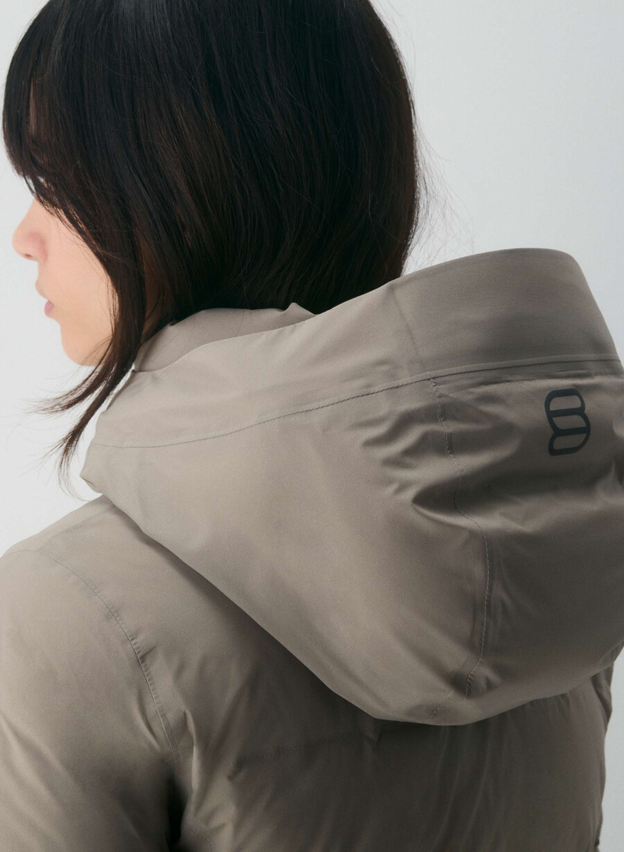 supersnug puff₂o - rainstop modern taupe