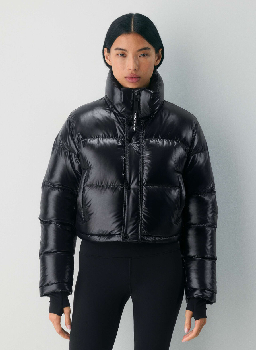 superpuff xtrashorty - högblank svart