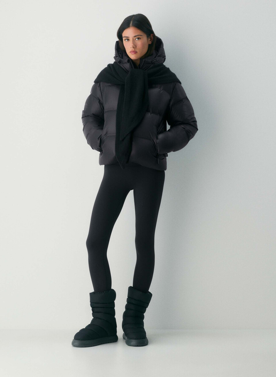 super powder puff shorty - powderdri svart