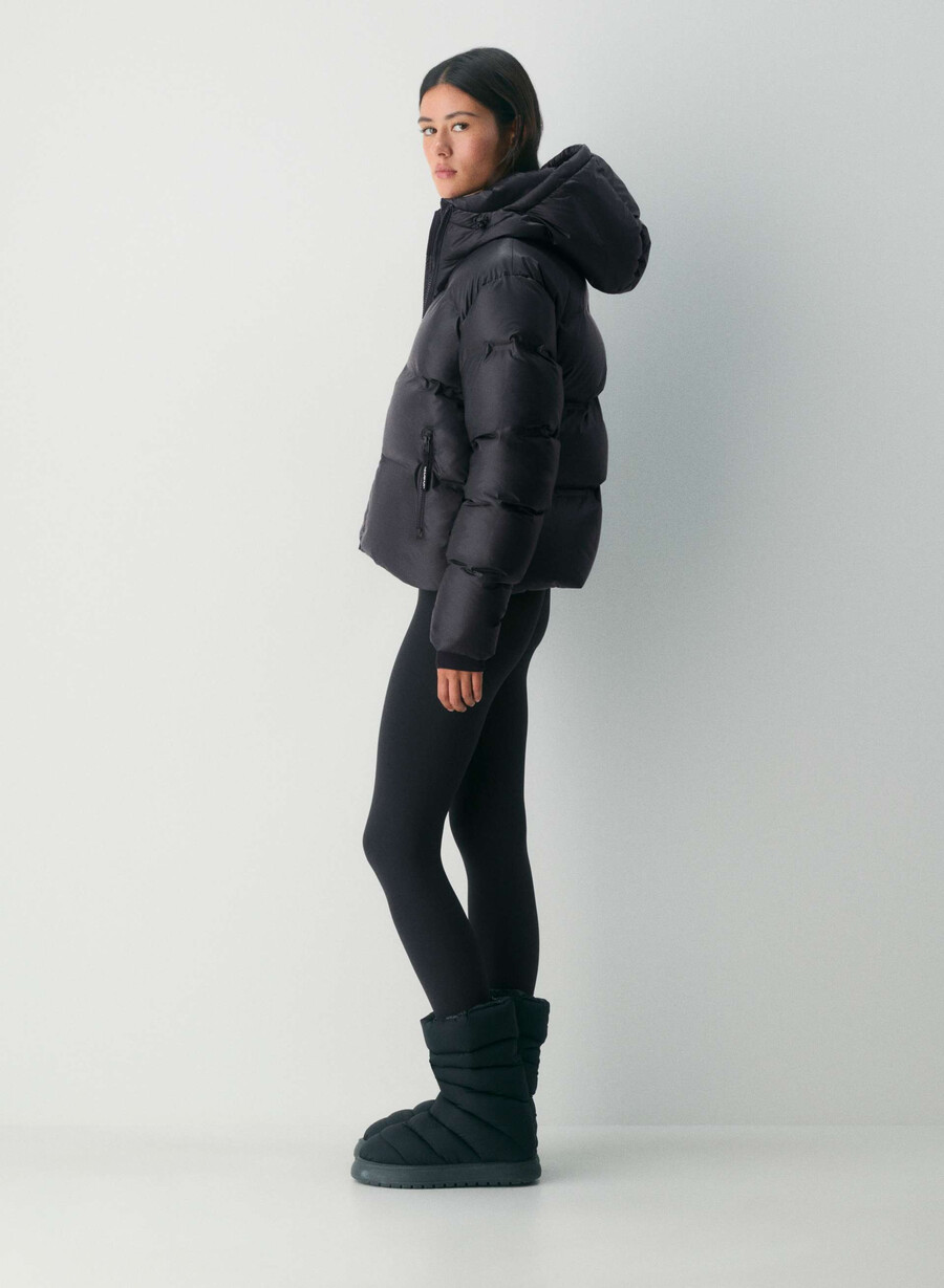 super powder puff shorty - powderdri svart